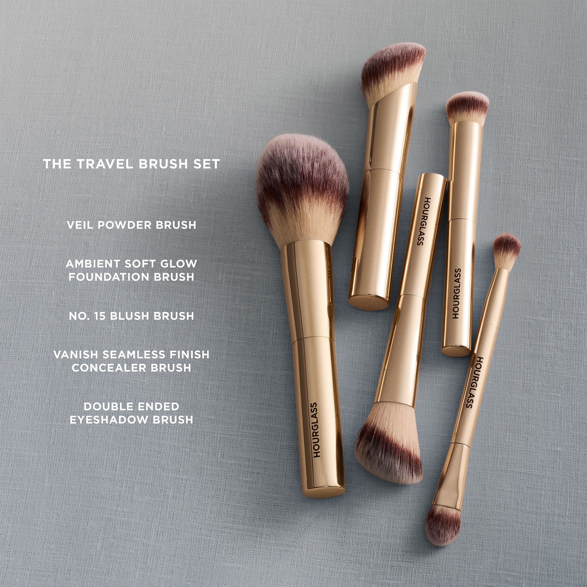 The Travel Brush Set – Hourglass Cosmetics