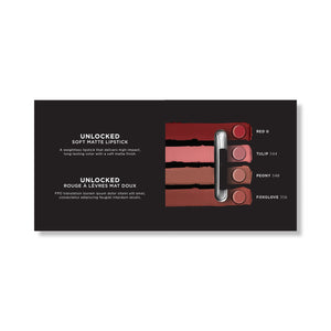 Unlocked Soft Matte Lipstick -Blister Card
